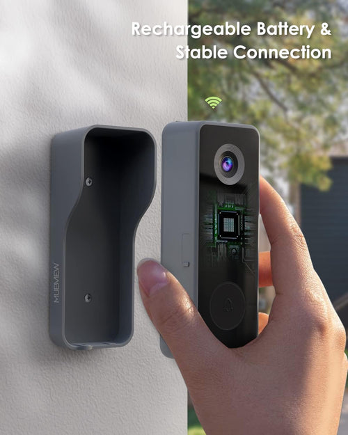 1080P HD WiFi Video Doorbell Camera with Chime D752037
