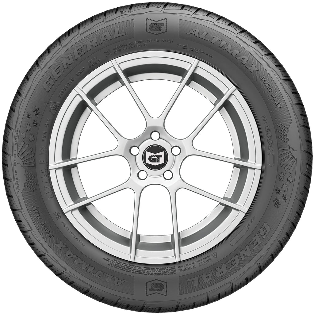 All Weather 215/45R17 87V Passenger Tire U677410