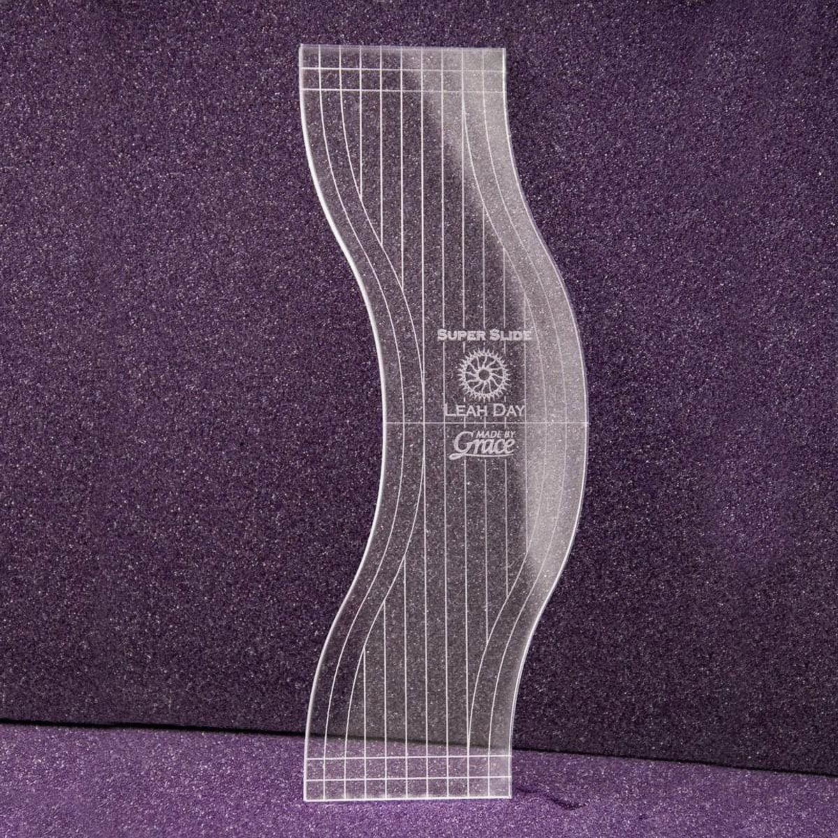 1/4" Super Slide Ruler For Deep Curves Quilting Ruler G472