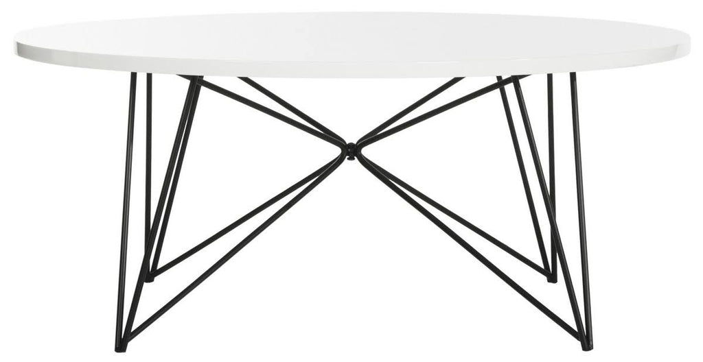 Lacquer White Coffee Table X69821