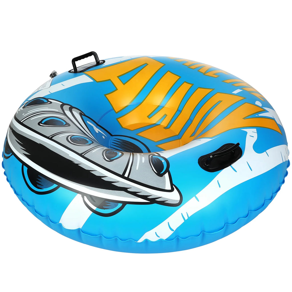 47 Inch Inflatable Pvc Snow Tube Sled I5724