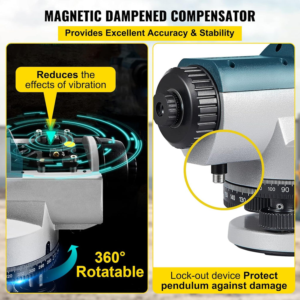 Automatic Optical Level 24X High Precision IP54 Waterproof R289374
