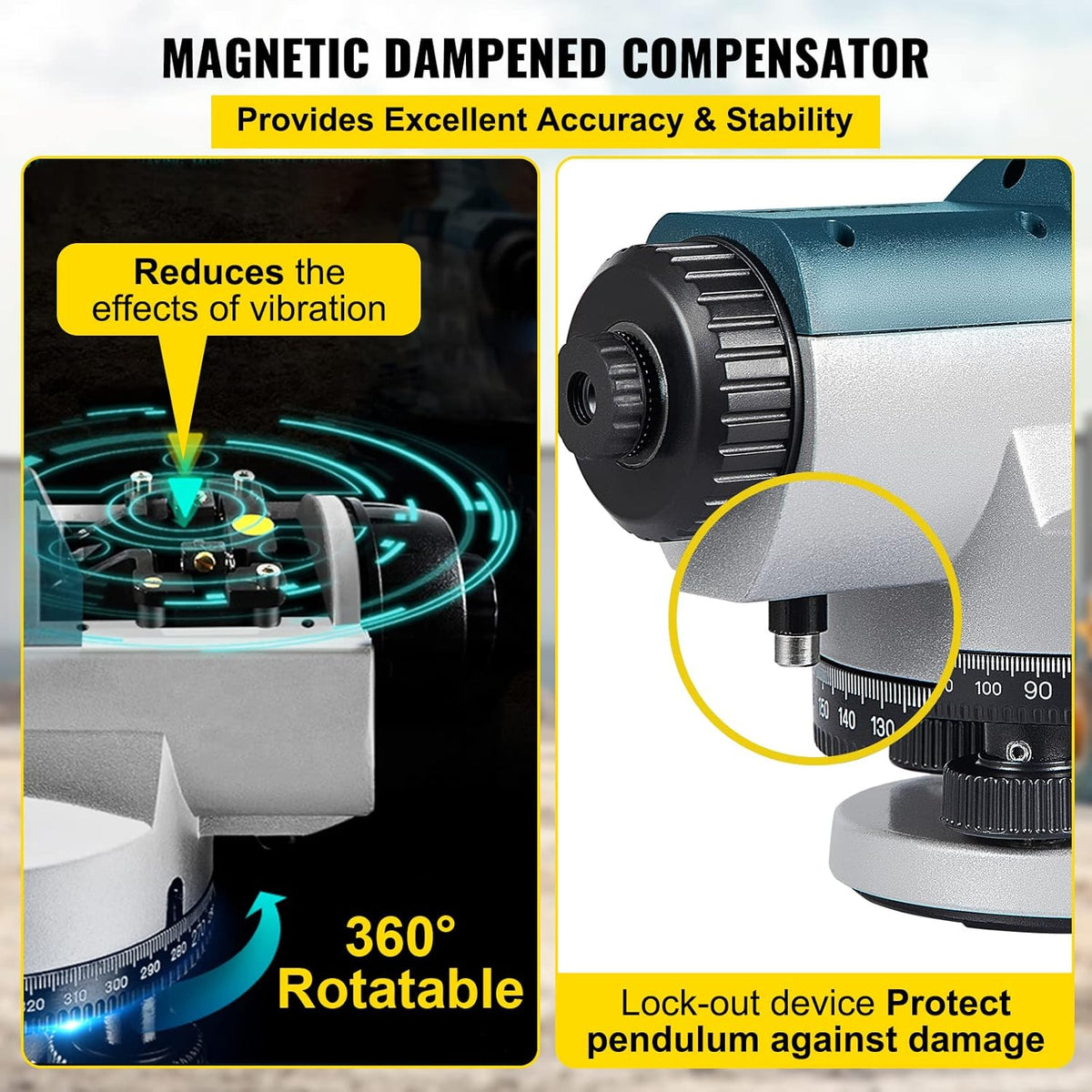 Automatic Optical Level 24X High Precision IP54 Waterproof R289374