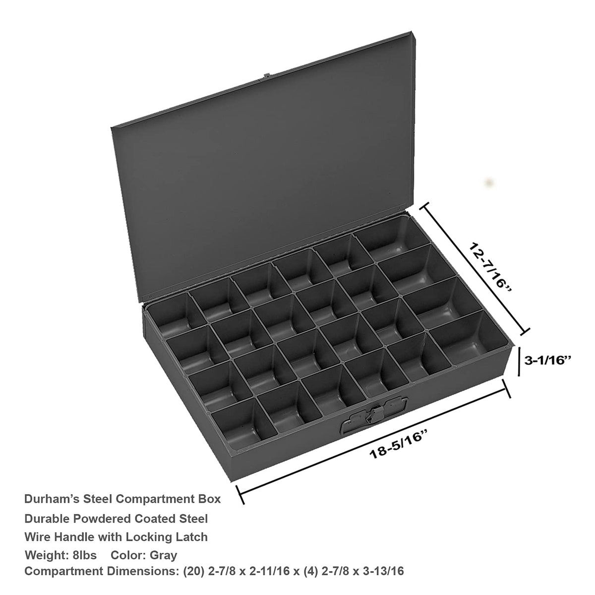 1150 Piece Grade 8 Nut Bolt Washer Assortment E1619