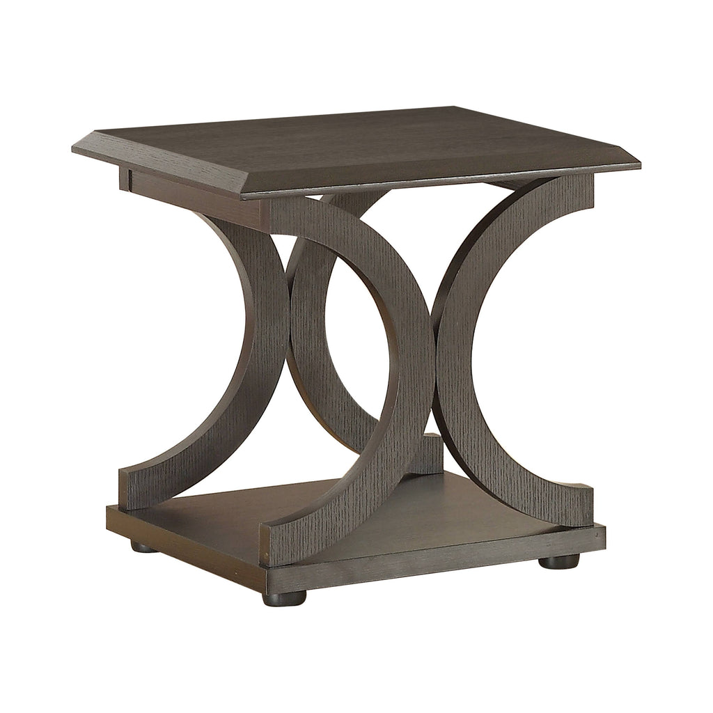 Cappuccino End Table R375205