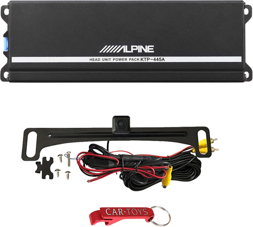 4-Channel Compact Amplifier and Backup Camera Bundle I2767
