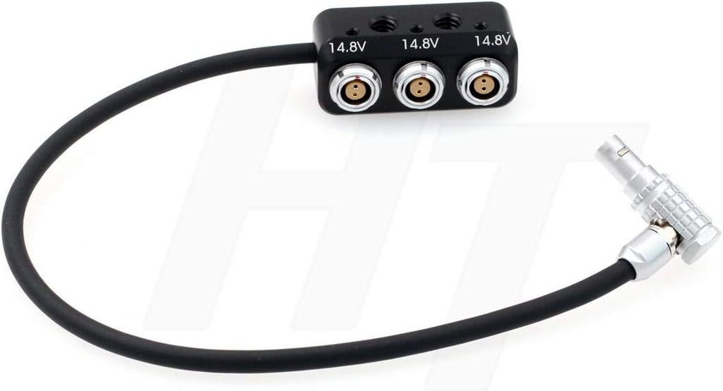1 to 3 Right Angle Power Splitter Cable Q481589