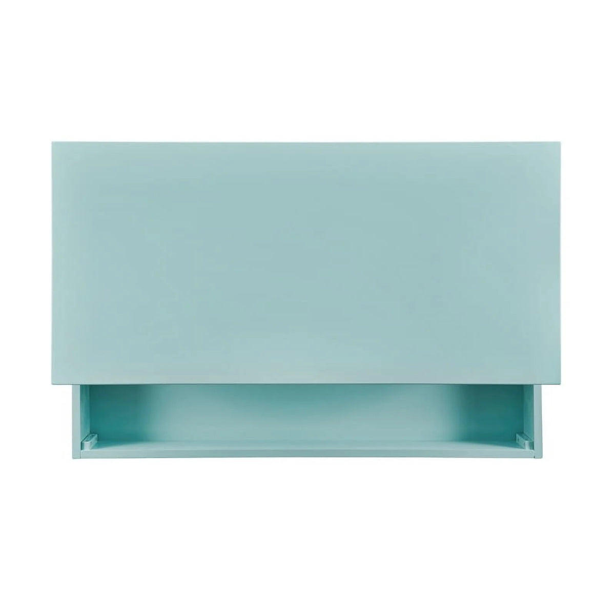 Turquoise Blue Wood Lift Top Desk M78336
