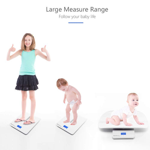 2 in 1 Digital Baby Scale with 4 Weighing Modes, Blue Backlight, Pack of 2 F72612