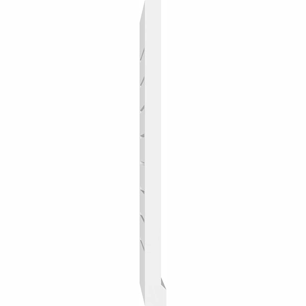 PVC Gable Vent with Brickmould X230746
