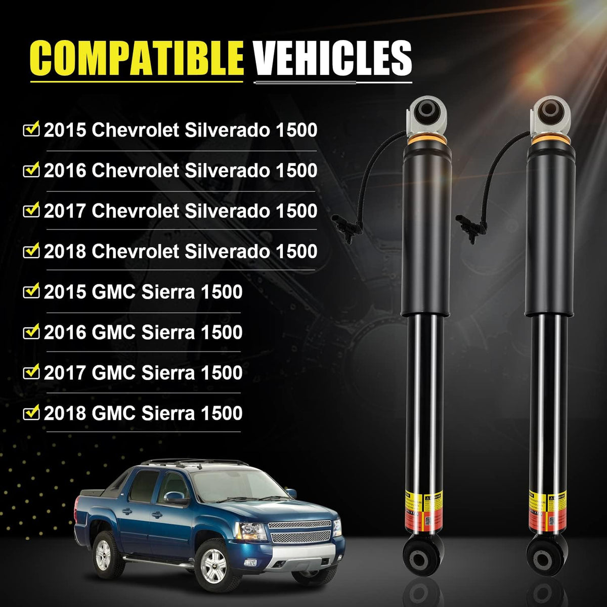 Rear Magnetic Shock Absorber W22427