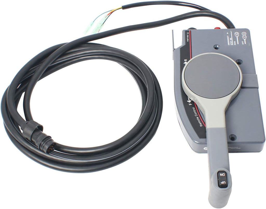 Side Mount Remote Control Box with 10 pins Wire Harness and Cable 16FT B5990