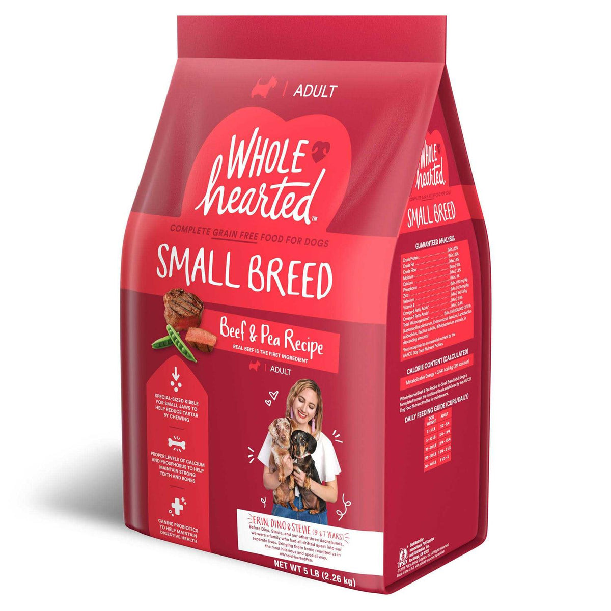 Grain Free Beef & Pea Recipe Small Breed Adult Dry Dog Food G212514