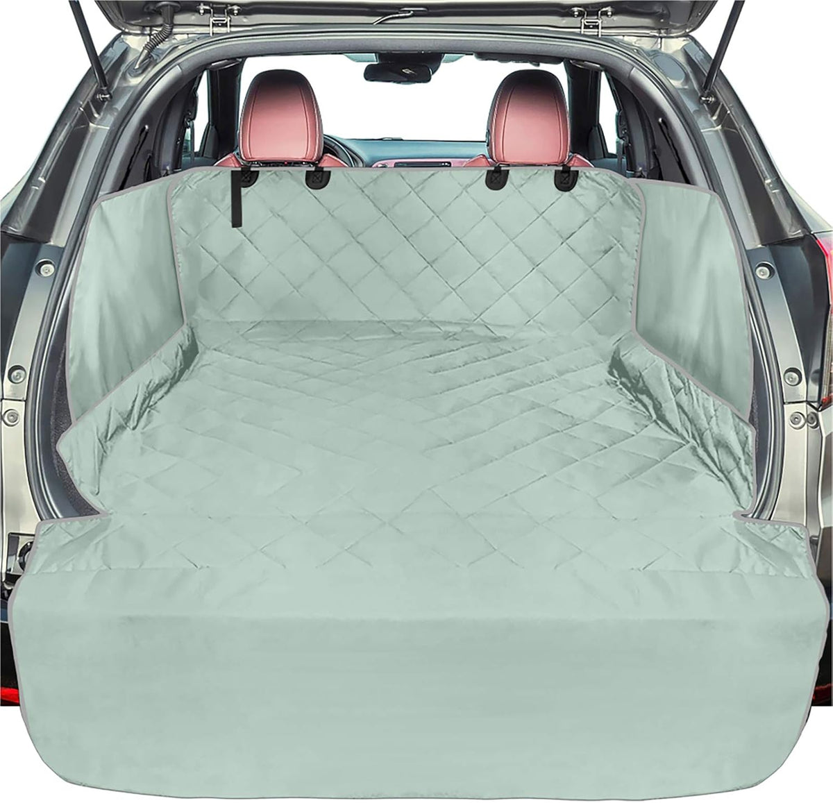 Water Resistant Pet Cargo Cover with Bumper Flap, Non-Slip, Pack of 2 P84420
