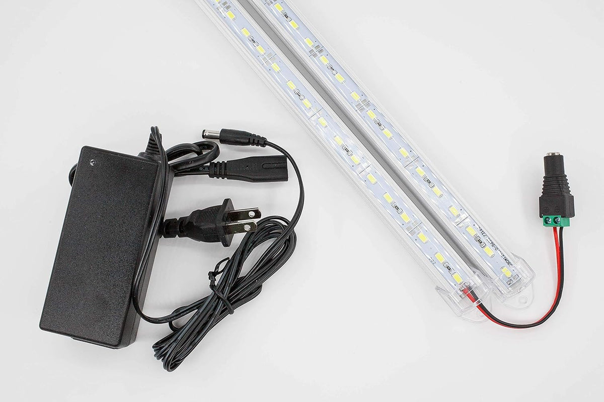 2pcs 20 LED Light for 4ft Showcase with UL 12v Ac Adapter N628