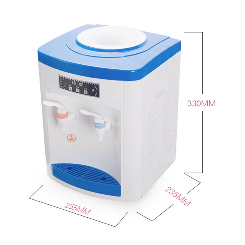 Top Loading Hot & Cold Water Cooler Dispenser White & Blue R6901