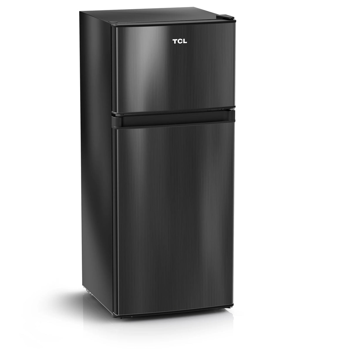4.5 Cu. ft. Two Door Refrigerator Black Stainless Look Z377652