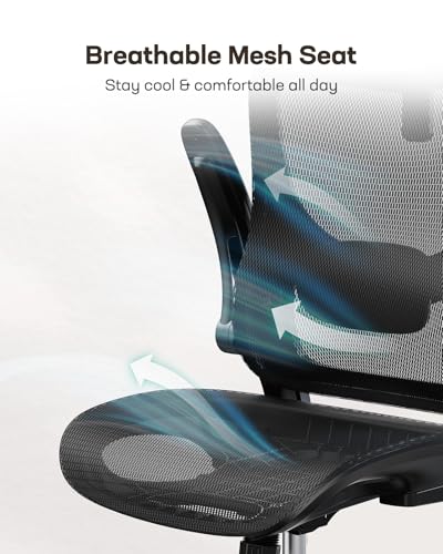 Ergonomic Mesh High Back Office Chair with Lumbar Support K45057