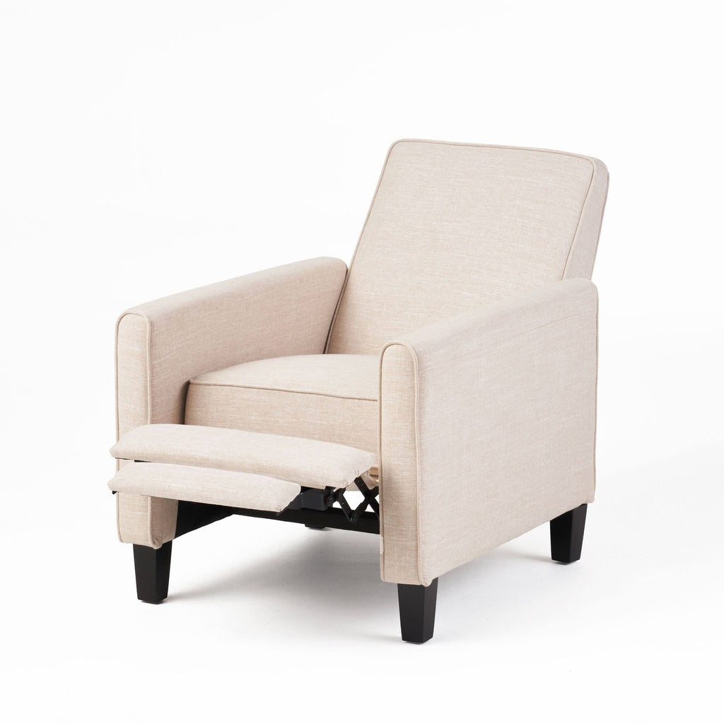 Set of 2 Fabric Recliner Moss Gray L447