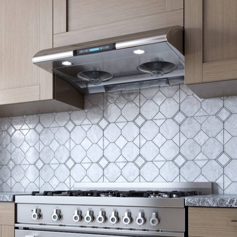 White 30x22 Under Cabinet Range Hood I464819