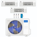 30,000 BTU 3 Zone Ceiling Cassette Ductless Air Conditioner and Heat Pump U1590