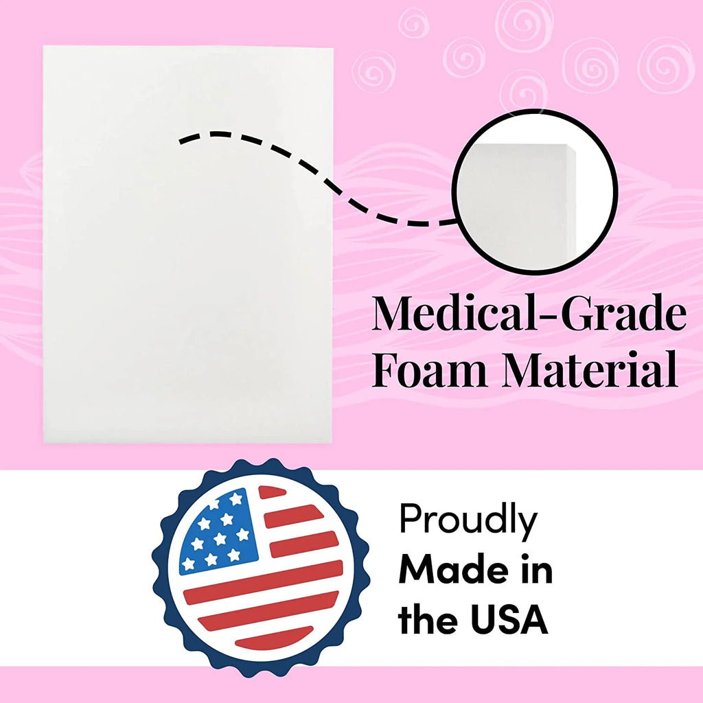 Extra Thick Lipo Foam Post Surgery Ab Board Medical Grade Foam White 3 pack A35225