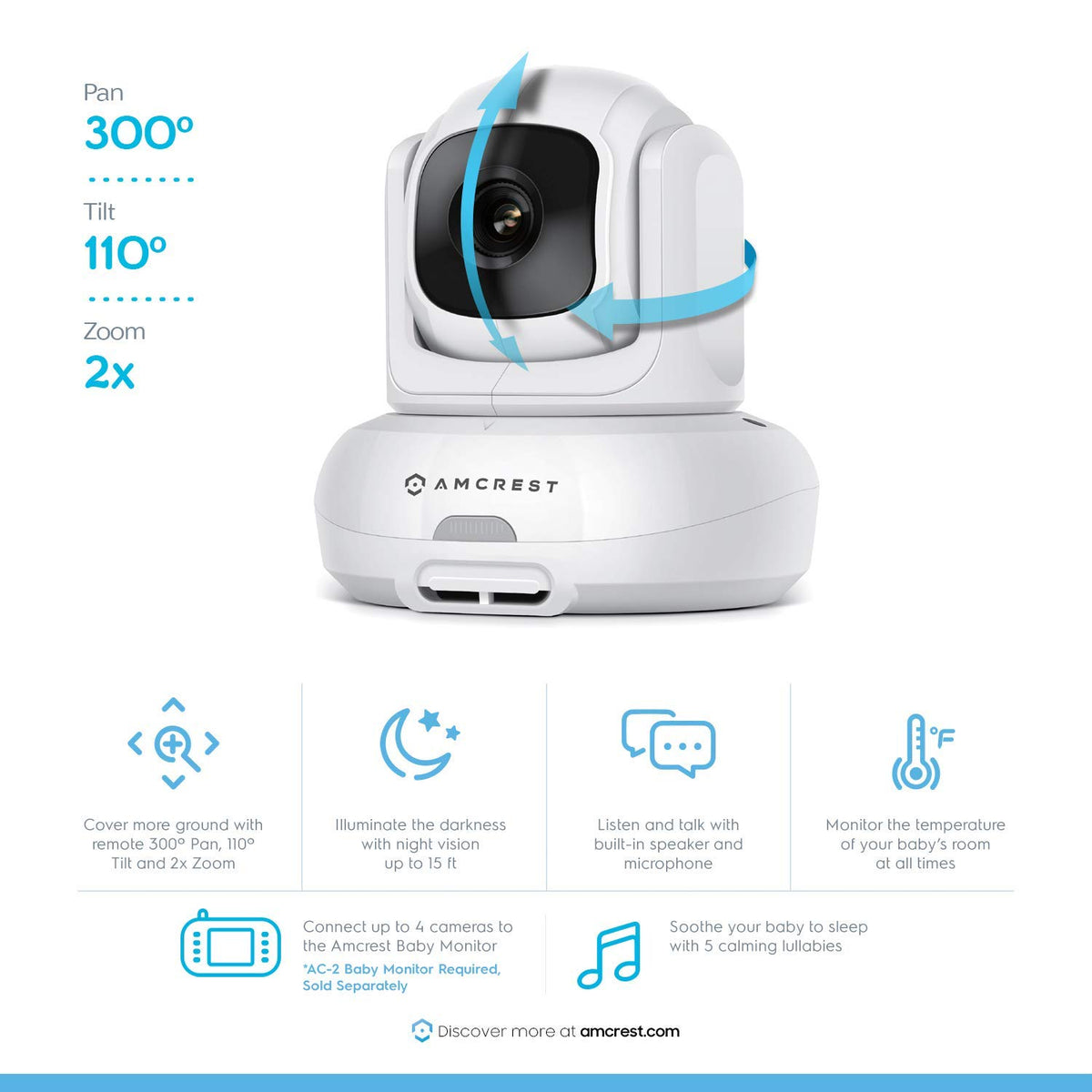 Video Baby Monitor with Camera and Audio D611331