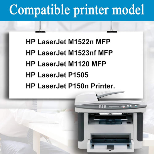 2 Pack Black Toner Cartridge 36A for HP Printer C8802