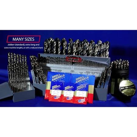 21/32 Cobalt Steel Taper Length Drill Bit J162