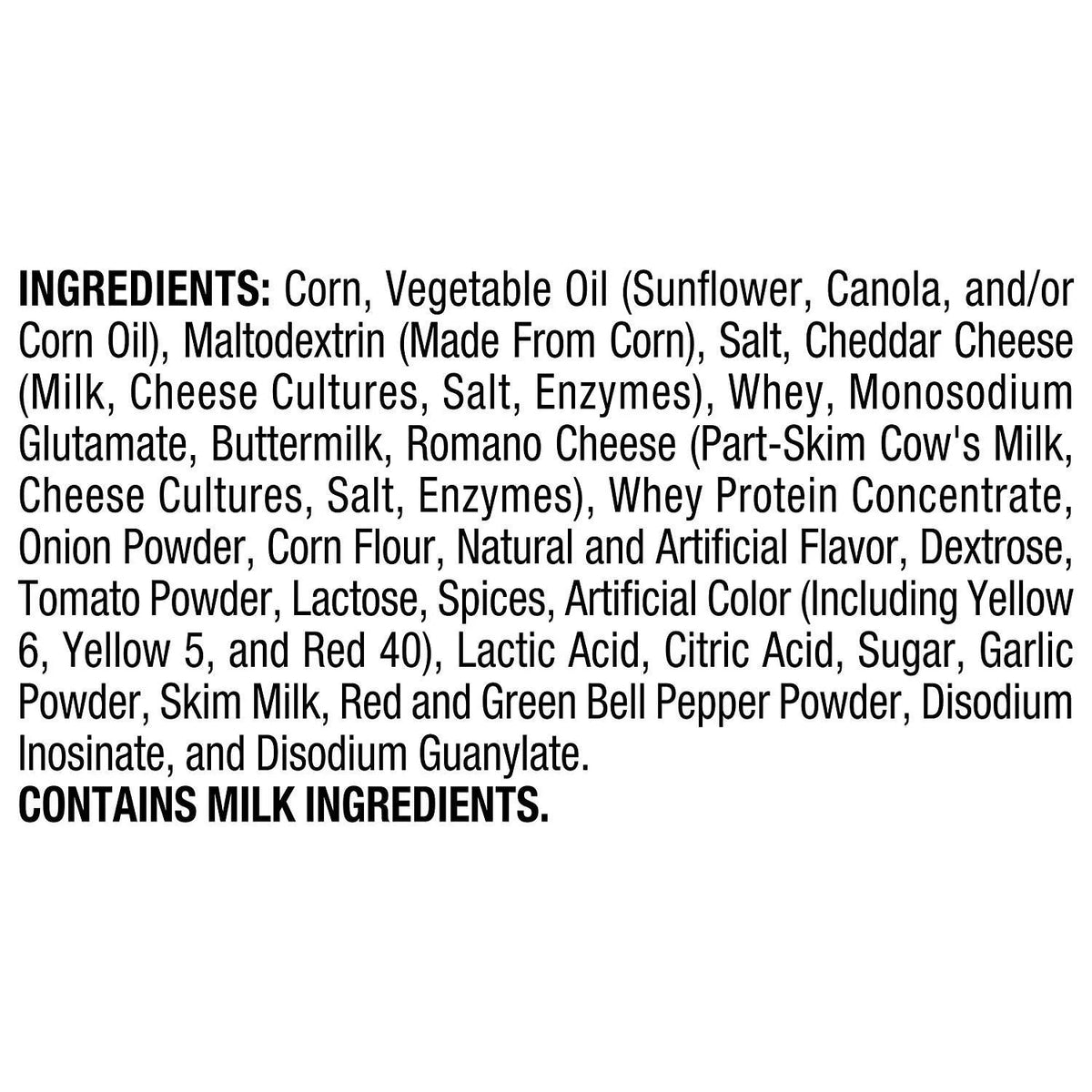 40 Count 1 oz Nacho Cheese Flavored Tortilla Chips M54780