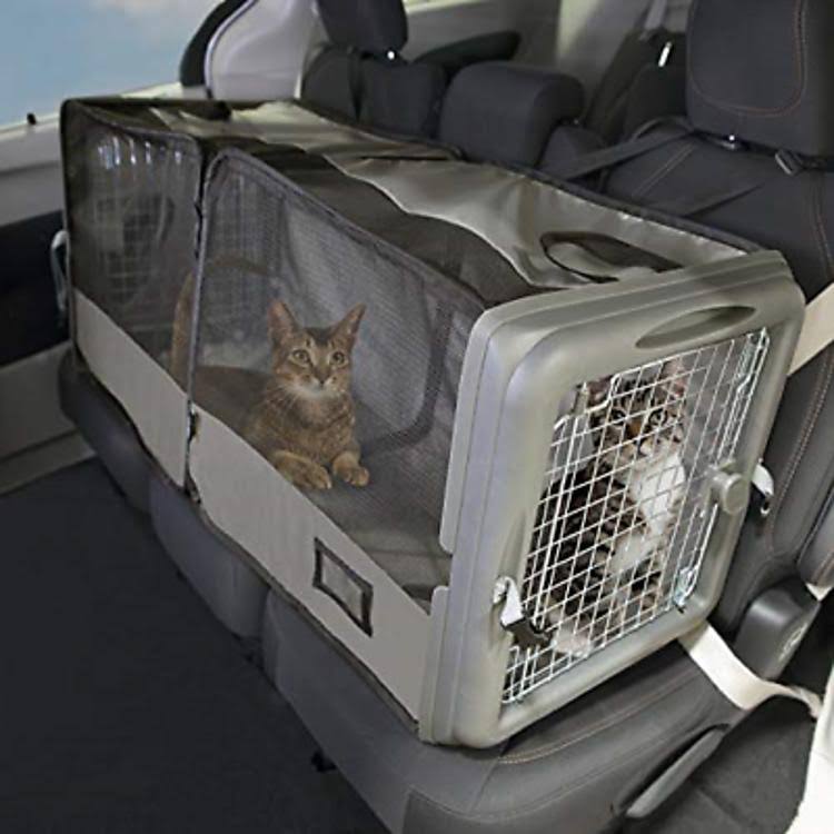 Gray Pop Open Pet Crate Z79098