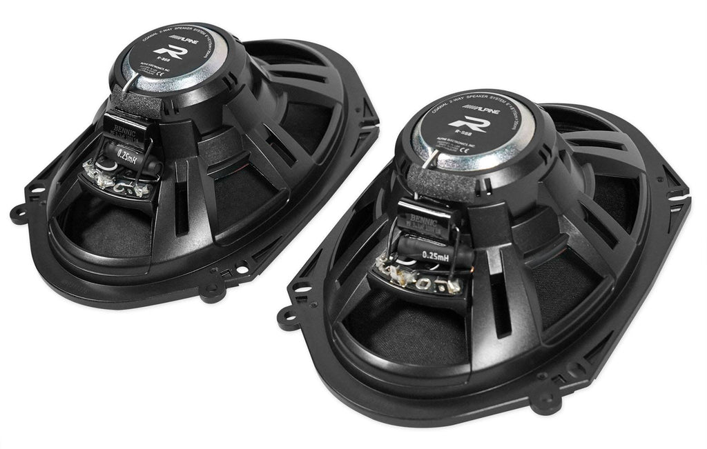 6x22X8x22 2-Way Car Speakers V989857