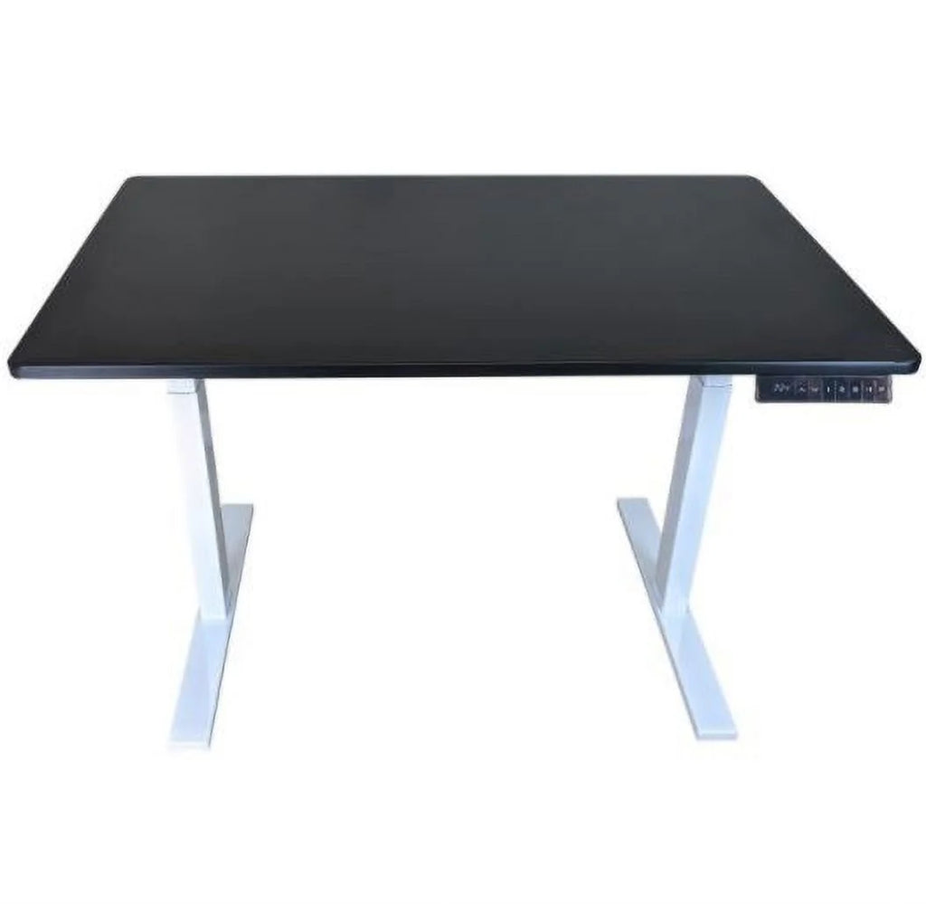 White 52 in. Adjustable Standing Desk A233596