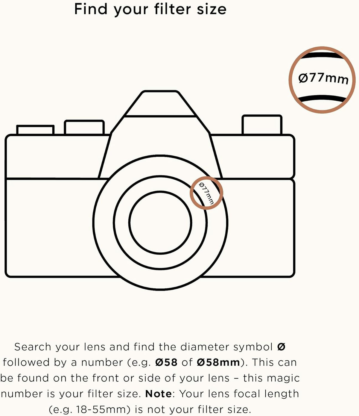 46mm ND8 ND64 ND1000 Lens Filter Kit Z481