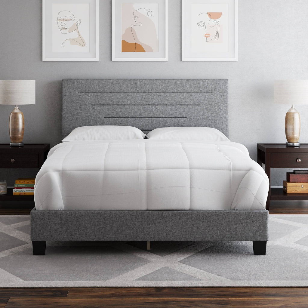 Twin Linen Bed Frame X660