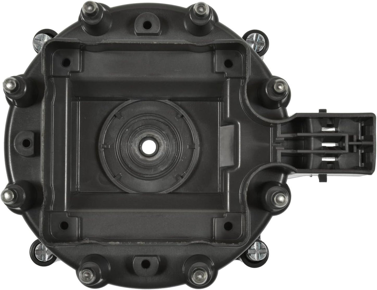 Black Ignition Distributor Cap C9363