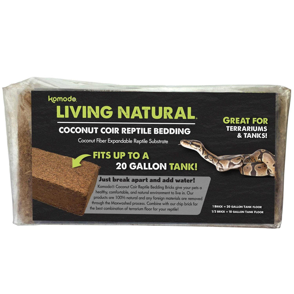 Natural Coconut Coir Reptile Bedding Brick G56684