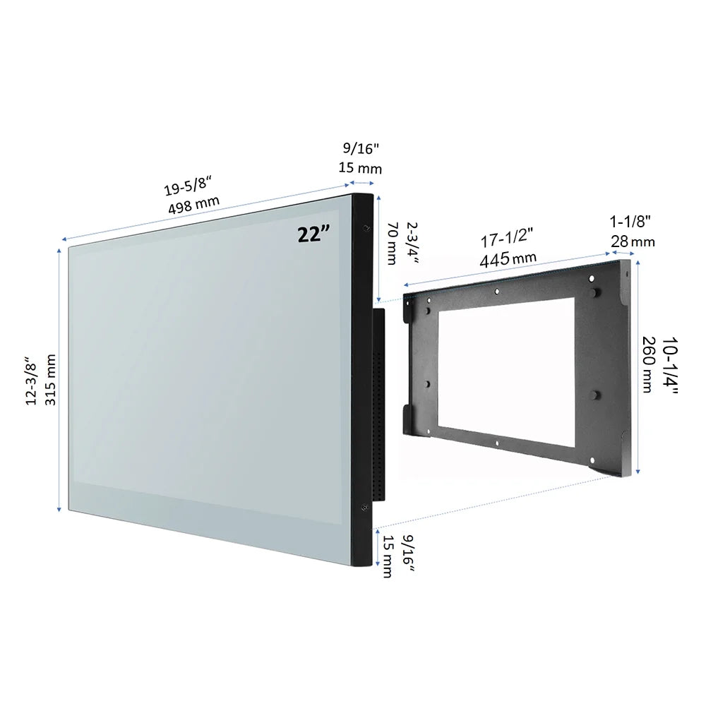 27 inches Wifi Waterproof LED Bathroom Television L828475