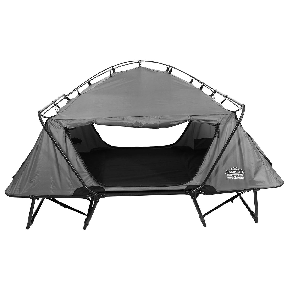 2 Person Elevated Cot, Lounge Chair, & Tent Q823