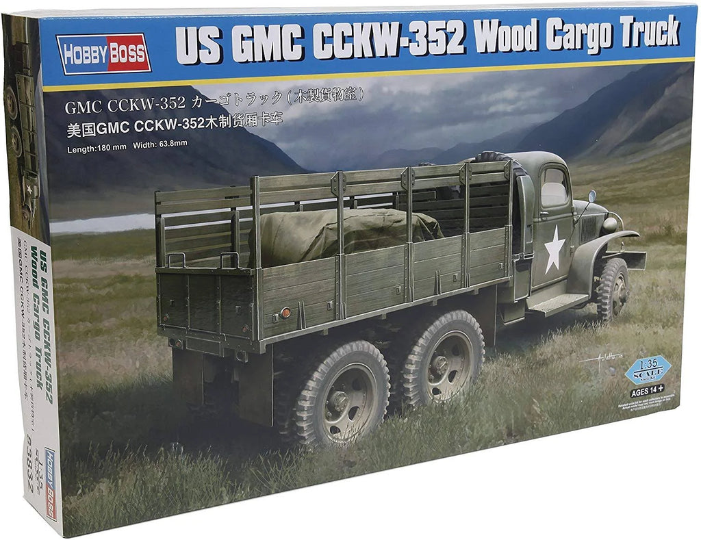 1:35 US GMC CCKW 352 Wood Cargo Truck S7464