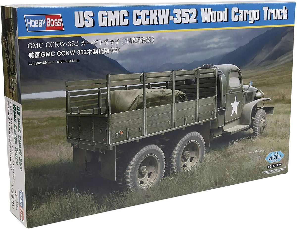1:35 US GMC CCKW 352 Wood Cargo Truck S7464