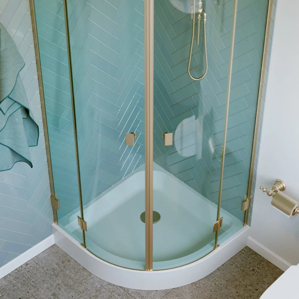 32 x 32 Acrylic White Neo-angle Shower Base N5965