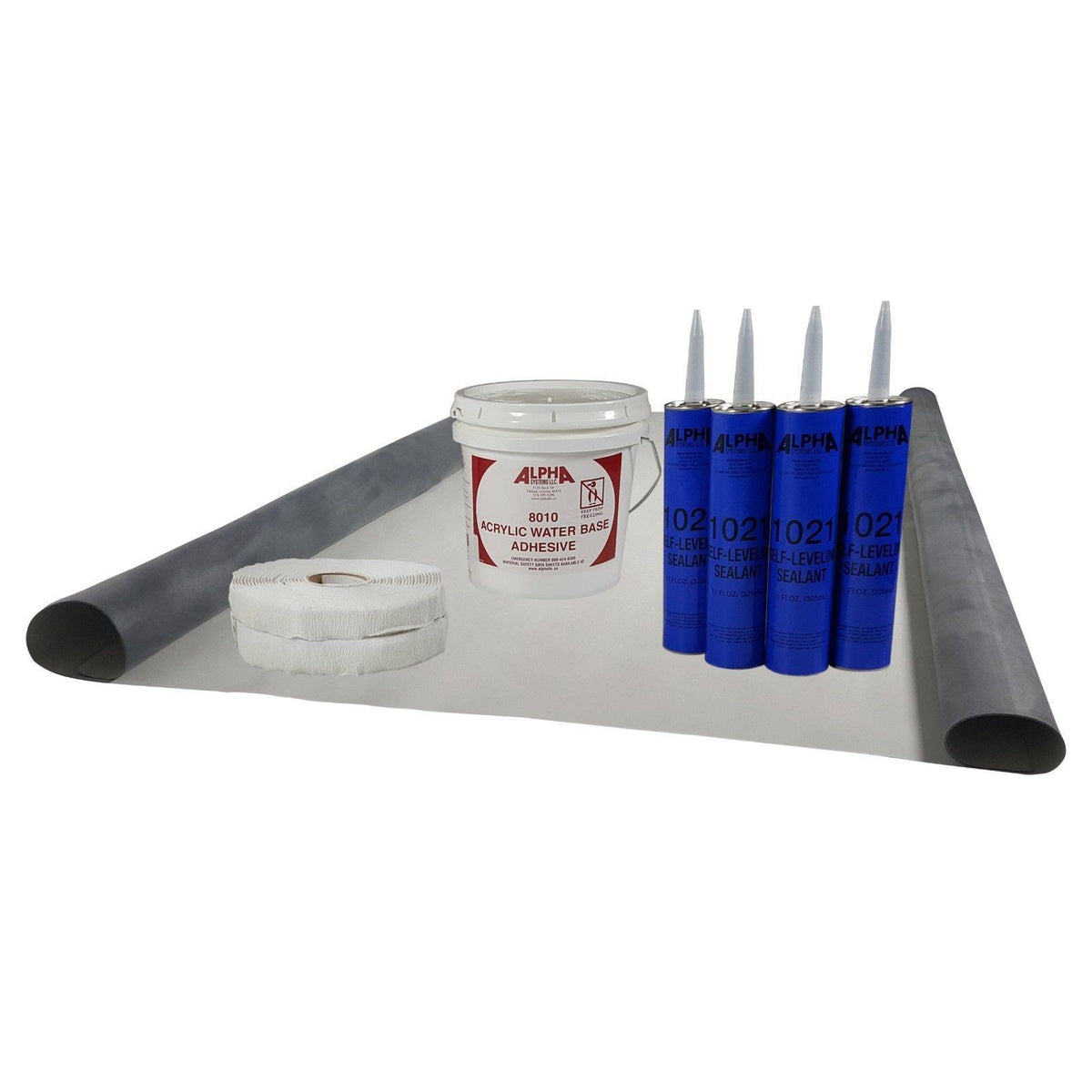 10ft EPDM Rubber Roof Kit T966
