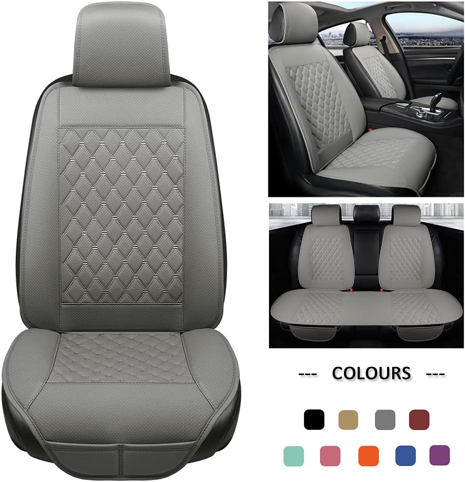 Blue Diamond Pattern Car Seat Covers P83255