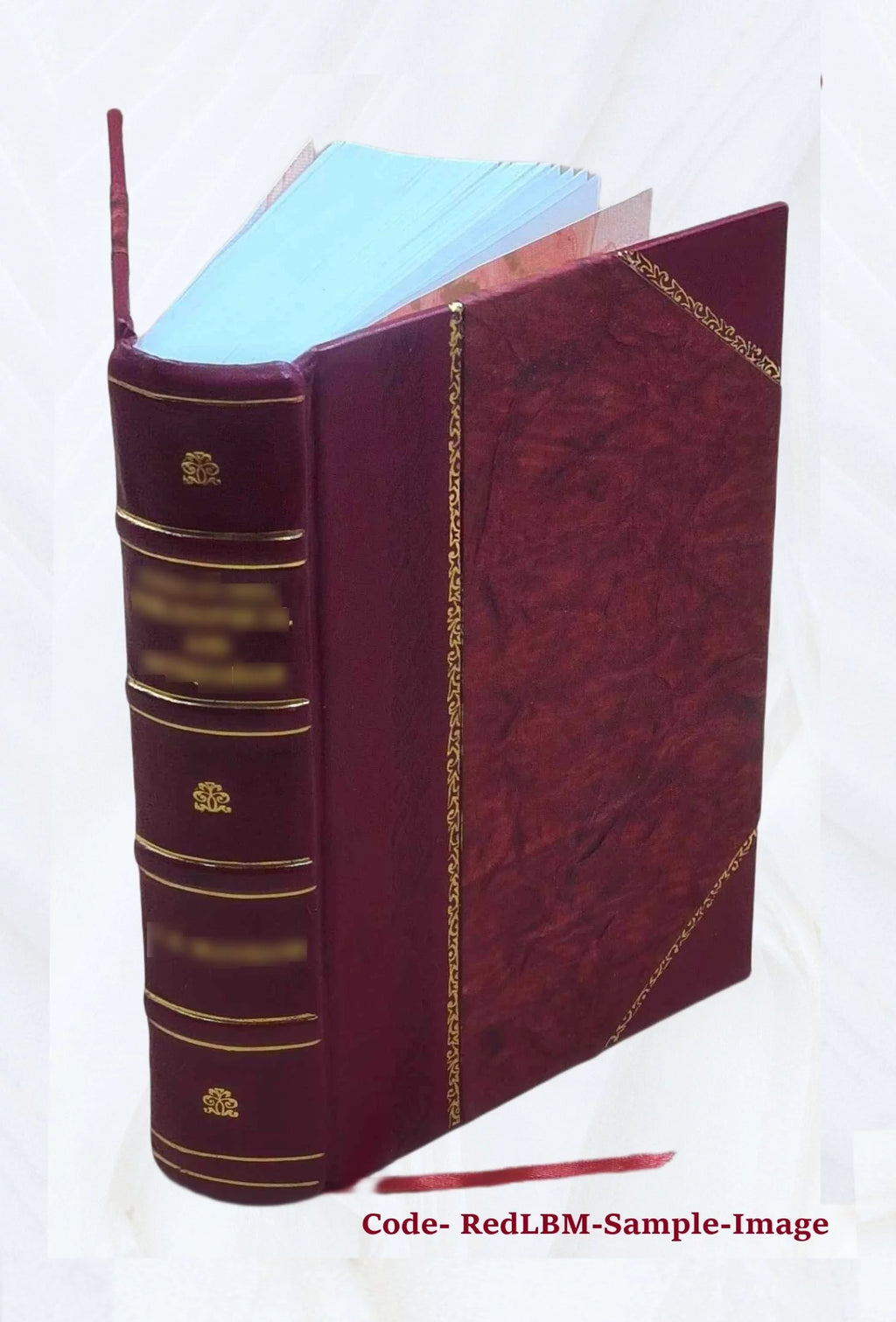 Gardens and Domestic Animals Leather Bound P570696