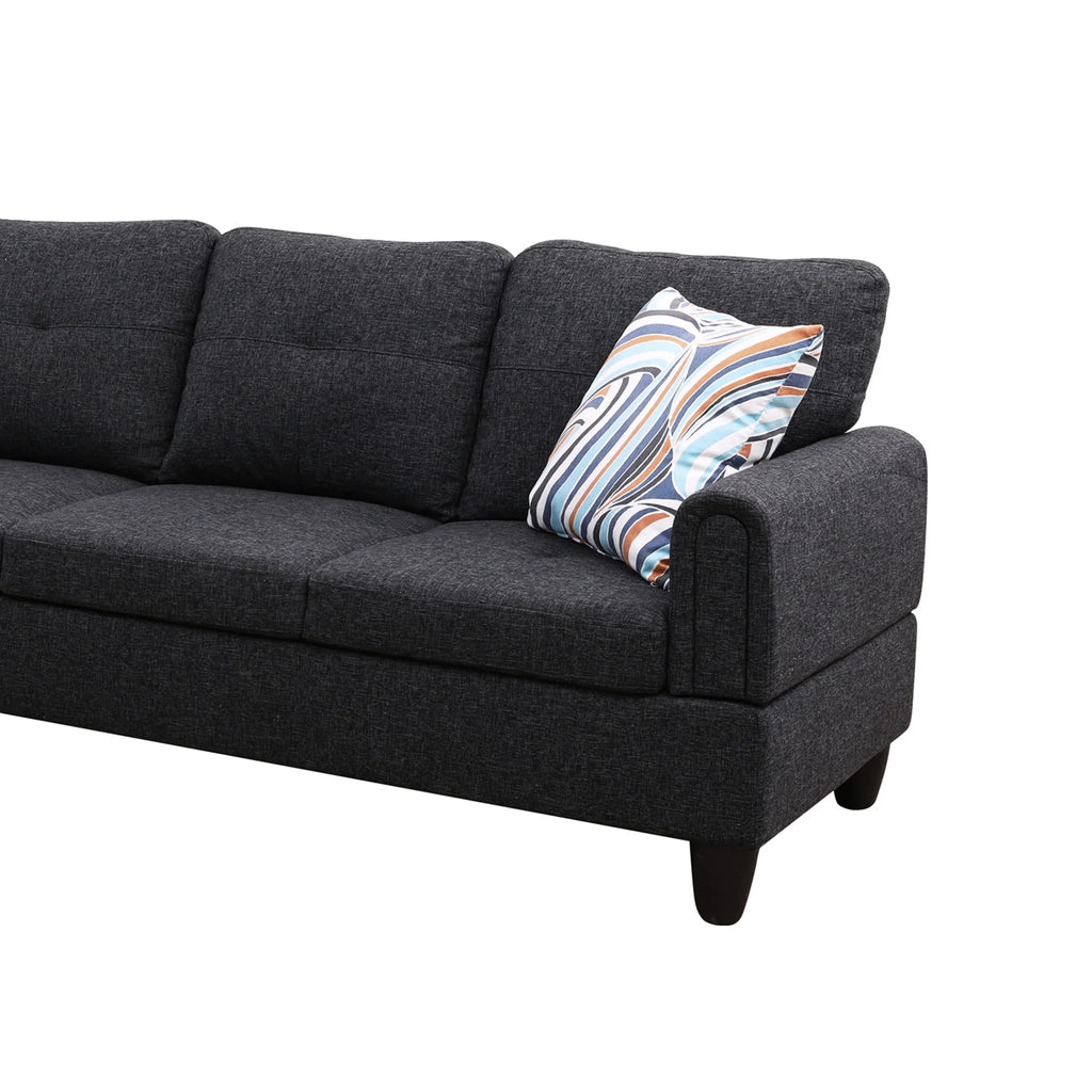 98" Sectional Sofa with Storage Ottoman and Chaise J496509