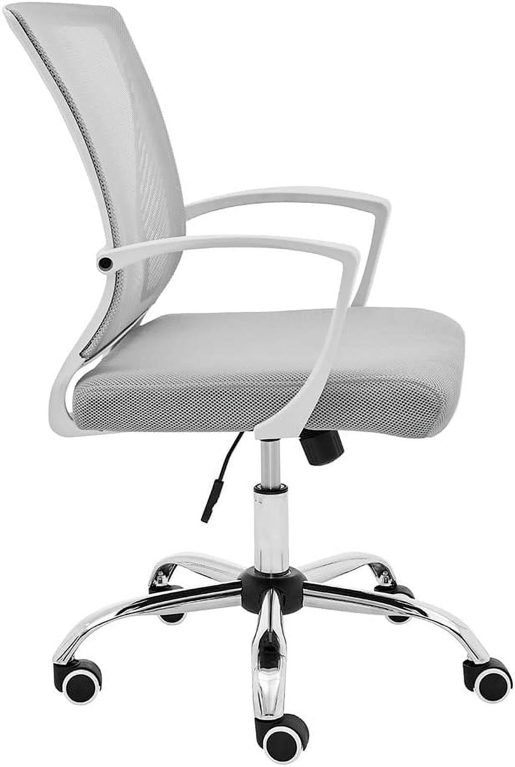 White Orange Mesh Back Desk Chair Z836230