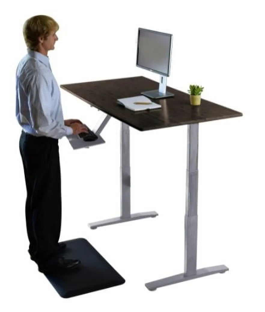 White 52 in. Adjustable Standing Desk A233596