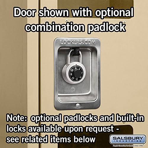 See-Through Metal Locker, Single Tier, 3 Wide, 6 Feet High, 18 Inches Deep, Tan J8535