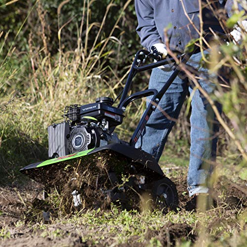 79cc 4-Cycle Front Tine Tiller/Cultivator with Forged Steel Tines V21242